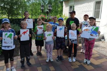 Третий день летнего отдыха в лагере «Солнце на ладошках».