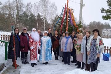 Новогоднее праздничное мероприятие.