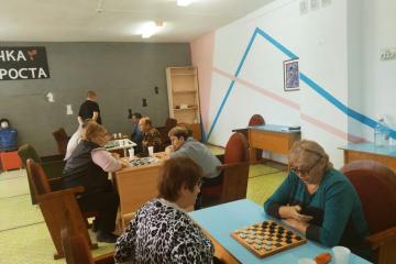 Муниципальный этап III чемпионата Орловской области по шашкам среди пенсионеров.