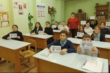 Беседа-викторина «Правовой эрудит» с учащимися 8 класса МБОУ Знаменская СОШ.